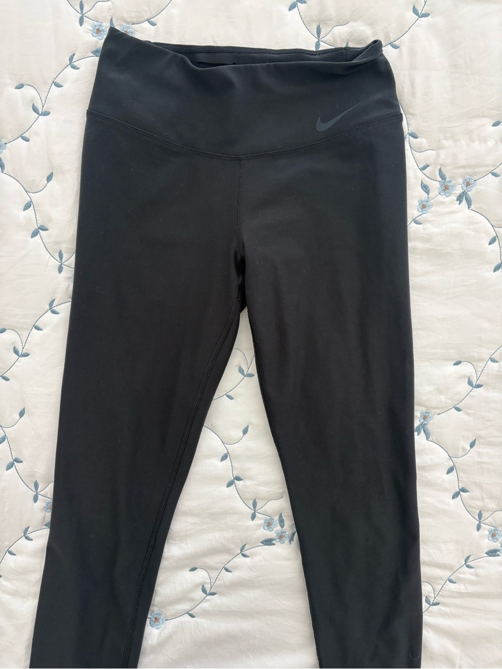 Nike Black Girls' High-Waist Performance Leggings